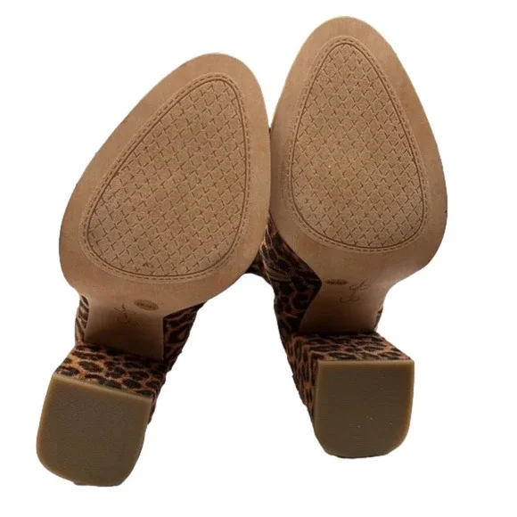 Nib Jessica Simpson-6m-Over Knee Leopard Boots - Picture 5 of 6